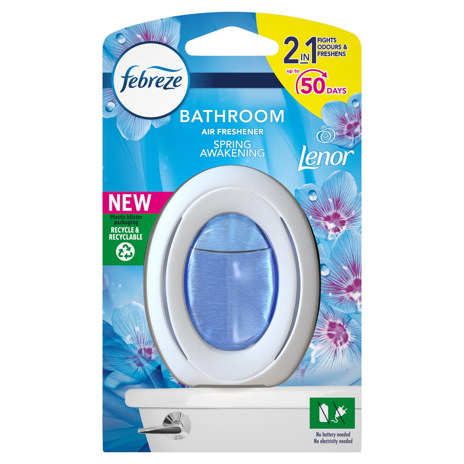 Odorizant de baie 2 in 1, FEBREZE Lenor Spring Awakening, 7.5 ml - Odorizant camera 2c9a4487e0d8e0d1d924a12d58b2d925