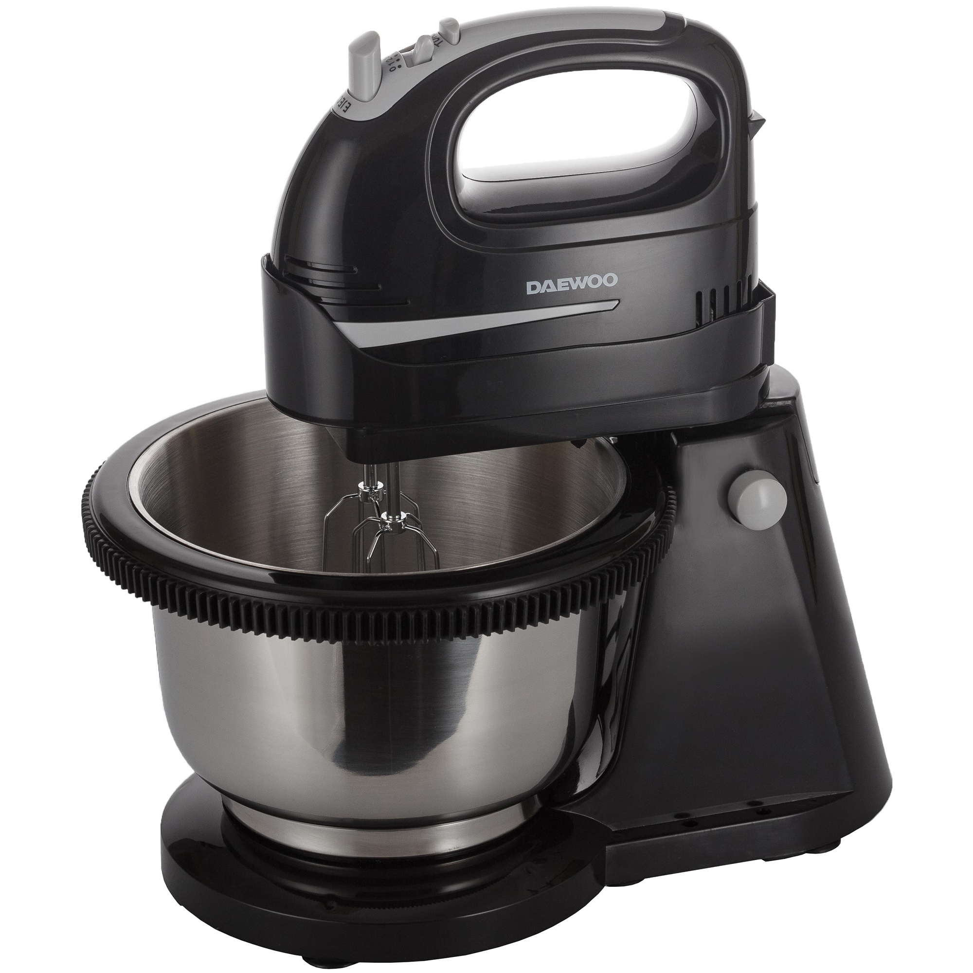 Mixer cu bol Daewoo DHM100B, 300 W, bol inox rotativ 2 l, 5 viteze, functie Turbo, accesoriu framantare - Mixere f83a6f9d21d938d28c6ad75489dbb08a