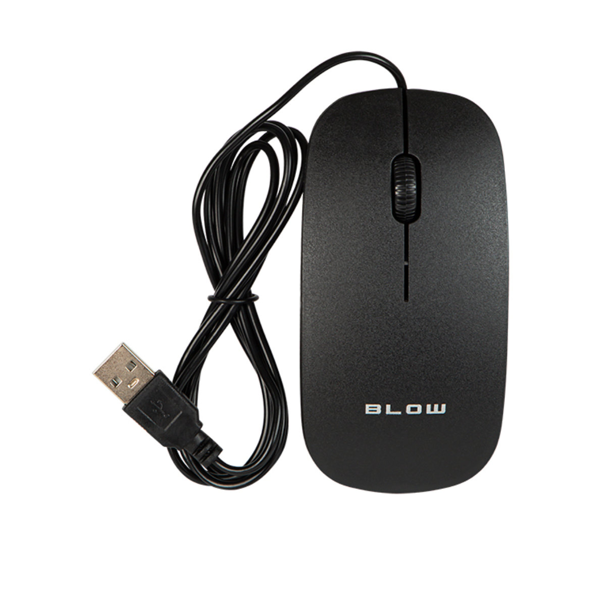 Mouse optic USB, BLOW MP-30, 1000DPI, cablu USB de 1.5m, negru - Mouse 7870dd3519f0660f67e16b1ae3194d61