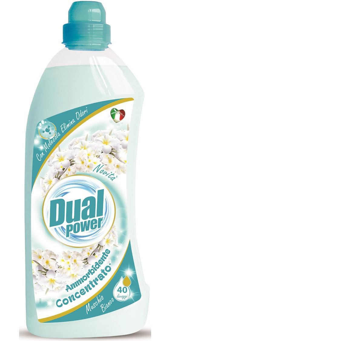 Balsam concentrat de rufe Dual Power, Muschio Bianco, 1L - Balsam de rufe 3b51179a8ee3dafd1c97070cd532a360