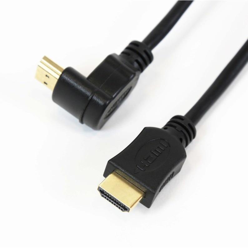 Cablu HDMI-HDMI unghi 90 grade Omega, 4K, 1.4, Gold-Plated, 5 m - Cabluri si adaptoare a1b9cda6d2def7e954f0aed93e12657e