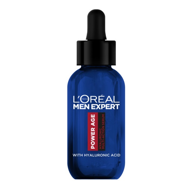 Ser pentru barbati, L'Oreal Paris, Cu acid hialuronic, 30 ml - Tratamente si seruri pentru ten 6fd9fe33481e93101c97575bf63c9c94