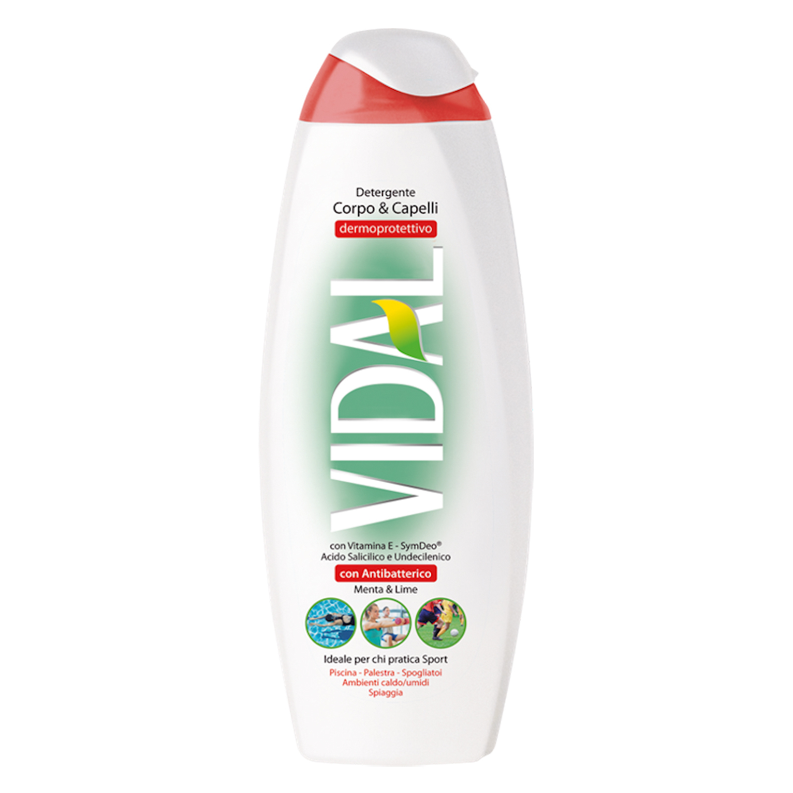 Gel de dus Vidal Antibacterian cu Menta si Lamaie Verde, 500 ml - Geluri de dus db80a171830e255f1ddbe49ba5a4e6f6