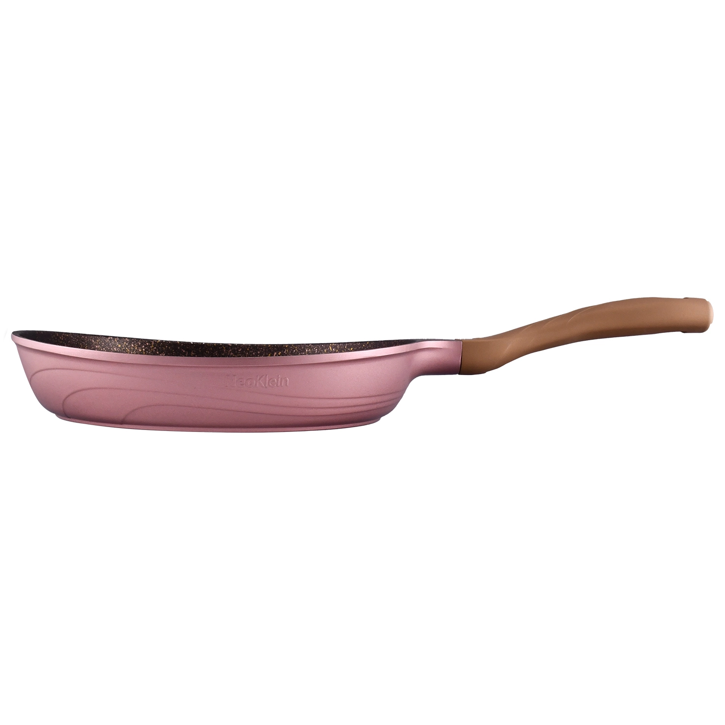 Tigaie Neoklein FP24, diametru 24 cm, aluminiu turnat, invelis anti-aderent, Roz - Tigai 000732c48c74c4aa01a3193446788839