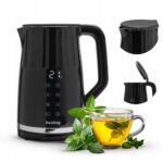Fierbator electric inteligent 1.7L, 2200W, 13 niveluri temperatura, panou tactil, afisaj digital, functie mentinere la c
