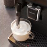 Filtrul de cafea automat Philips EP1220/00 Series 1000, Spumant manual pentru lapte, Negru
