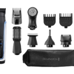 Aparat de tuns barba si parul 10 in 1 Remington Graphite Series G6 PG6000, Lame din Grafit cu auto-ascutire, 100% rezist