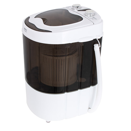 Masina de spalat mini portabila cu centrifuga, Camry, Cr 8054, de calatorie, incarcare 3 kg, 580 W, furtun de scurgere,