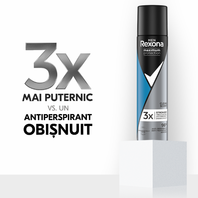 Deodorant spray Rexona Men Maximum Protection Clean Scent, 100 ml