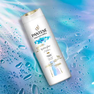 Sampon Pantene Pro-V Miracles Hydra Glow, pentru par uscat si deshidratat, 300 ml