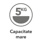Cantar de bucatarie Daewoo DKS45R, suprafata din inox, 5 kg, 1 g, Tara, automat,display LCD, Rosu
