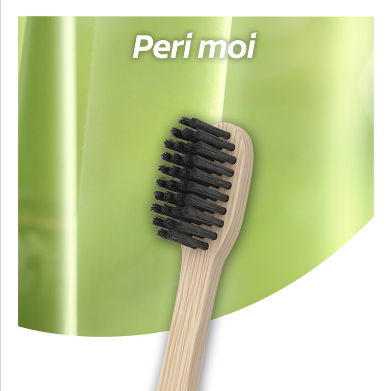 Periuta de dinti Colgate Bamboo Soft, cu peri moi si varf subtire