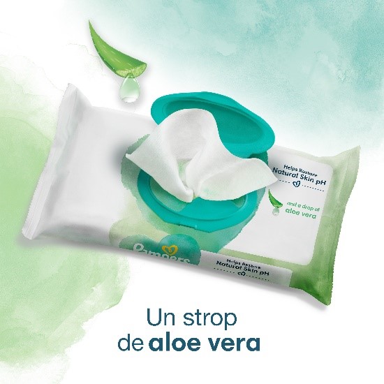 Servetele umede Pampers Harmonie New Baby, 4 pachete x 46, 184 buc