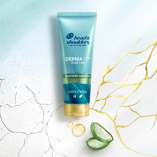 Balsam calmant pentru par si scalp Head & Shoulders Derma X Pro, 220 ml