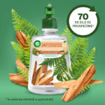 Rezerva odorizant de camera spray automat fara aerosoli Air Wick, Lemn de Santal Proaspat, 228ml