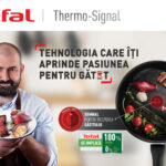 Tigaie Tefal Resist, 24 cm, invelis antiaderent din titan, indicator Thermo Spot, maner ergonomic, mov